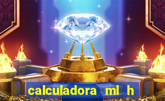 calculadora ml h para mcg kg min